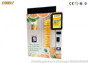 China Wifi Control System Orange Juice Vending Machine Business Apple Pay Credit Card Payment wholesale