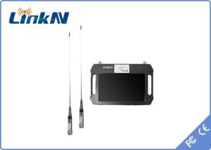 China Portable Video Receiver COFDM QPSK AES Encryption with Display and Battery wholesale