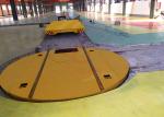 Automated Turnplate Material Handling Solutions Q235 Material Customized Color