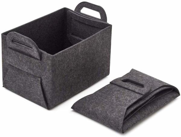 Quality Foldable Easy Clean Felt Toy Box Durable With Multi Color And Sizes Choice for sale