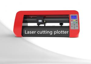China Red 12'' Sticker Mini Laser Cutting Plotter with Optical Vision Eye System wholesale