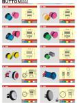 Start Push Button Arcade Game Machine Parts With Micro Switch 60mm X 60mm Size