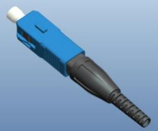 China Single-Core Mechanical Fiber Optic Connector with Guaranteed PC 50dB Return Loss wholesale