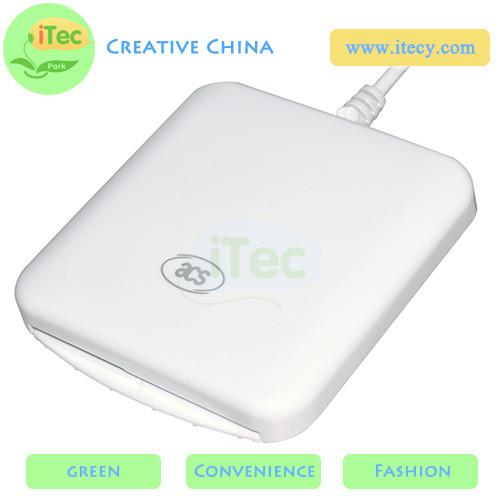Quality Smart ID card reader ISO7816 contact card reader USB CCID / PC/SC protocol card reader for sale
