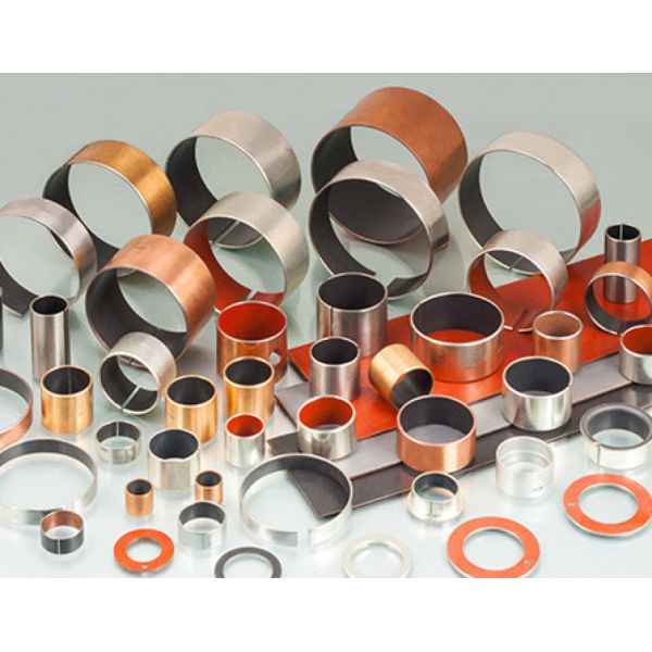 AlSn20Cu Steel Backing Self Lubricating Cylindrical Strips with Alloy Compositio