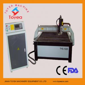 China Toyea CNC Plasma cutting machine with HIWIN square rail,100A plasma source for up to 16mm thick metal TYE-1325 wholesale