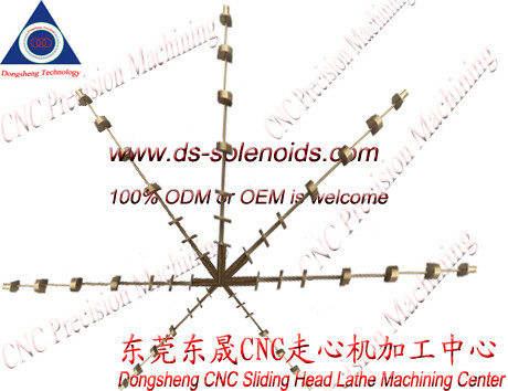 CNC Sliding Head Lathe Machining︱ Precision Shaft Machining︱Guangdong CNC