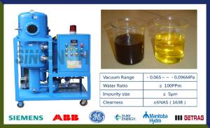 China Efficient Vacuum Lubricating Oil Purifier 35kw 1550mm Carbon Steel on sale