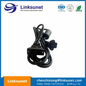 China DC3 12P Round Filters Injector Wiring Harness Customized Plastic Wire Harness wholesale