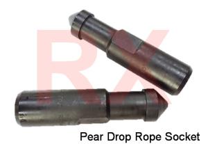 China Nickel Alloy Wireline Tool String Slickline Pear Drop Rope Socket on sale