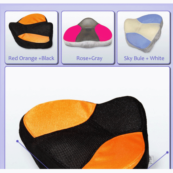 Bottom Buttocks Seat Memory Foam Cushion For Lady Office Chairs