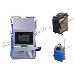 220V 100W Laser Cleaning Portable Rust Removal Machine
