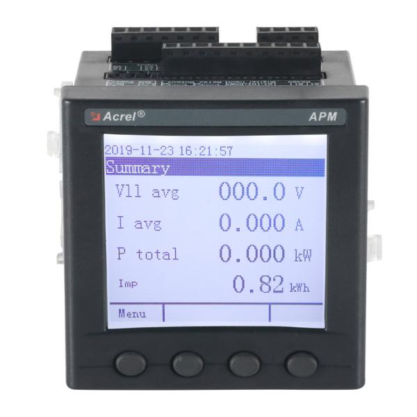 Quality Acrel APM830 Power Quality High-speed Data Transmission And Networking Street Lighting Energy Data Logger for sale