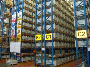 China Metal VNA Racking System Galvanized Very Narrow Aisle Racking System wholesale