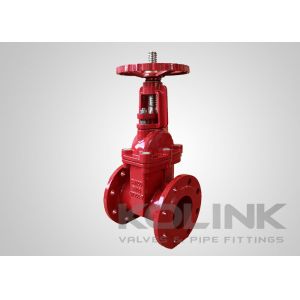 Fire Protection Gate Valve Cast Iron Rising Stem DN50-DN900