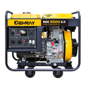 EPA 6KVA Open Frame AVR Mobile Diesel Generator