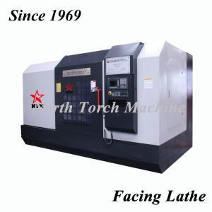 China Stable CNC Vertical Lathe Machine Single Column For Facing In Bearing Low Noise wholesale