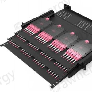 China MPO Patch Panel 1U 144C Lightweight ABS on sale
