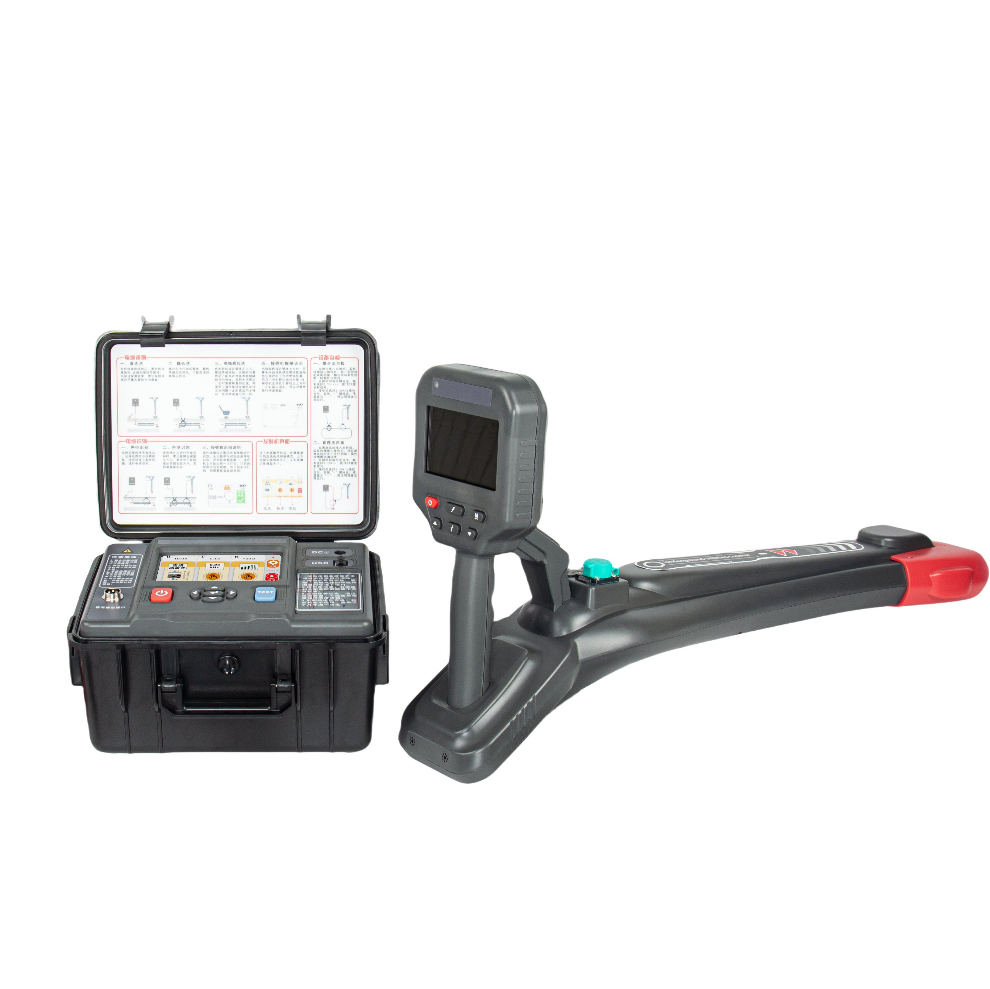 China Grey Intelligent Cable Route Tracer for Pipeline Detection wholesale