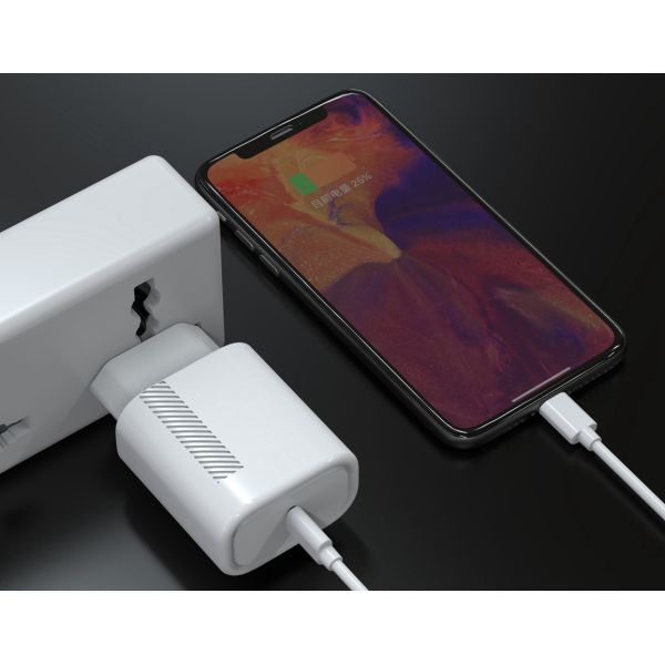 20W PD USB Type C QC3.0 Cell Phone Wall Charger