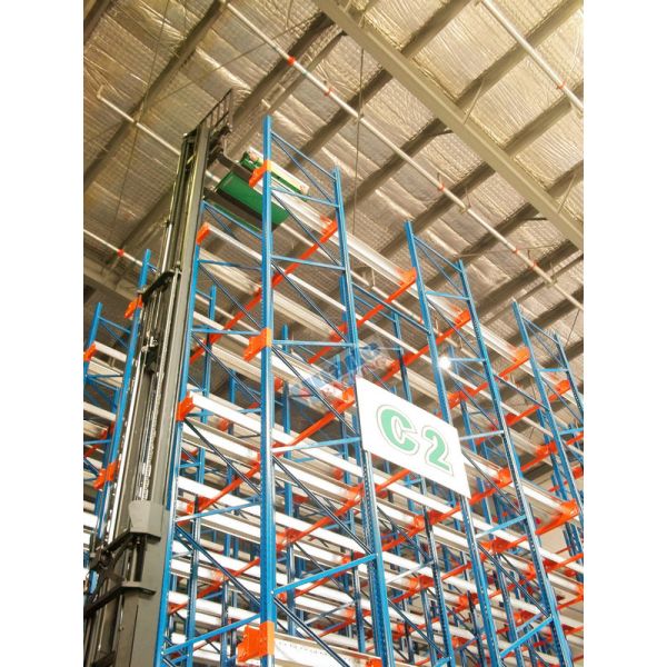 Cold Supply Chain Industrial Pallet Racks Heavy Duty 5-45 Celsius Degree Working Temperature