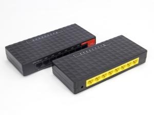 Reverse Fiber Optic POE Switch Enhanced 8 Port  Fast Ethernet Network Switch For FTTH PON System