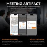 Smart AI Phone Assistant Language Voice Translator Bluetooth-Compatible 5.4 Real