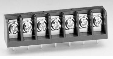 Quality Black barrier terminal block with copper blocks Barrier RDHB825 B 825 barrier type terminal block for sale