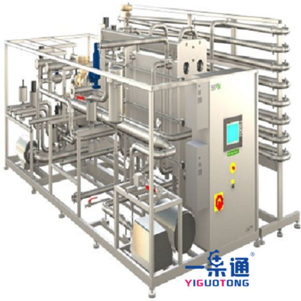 PLC Control Mango Juice Pasteurizer Machine,Tubular Milk Pasteurisation Machine