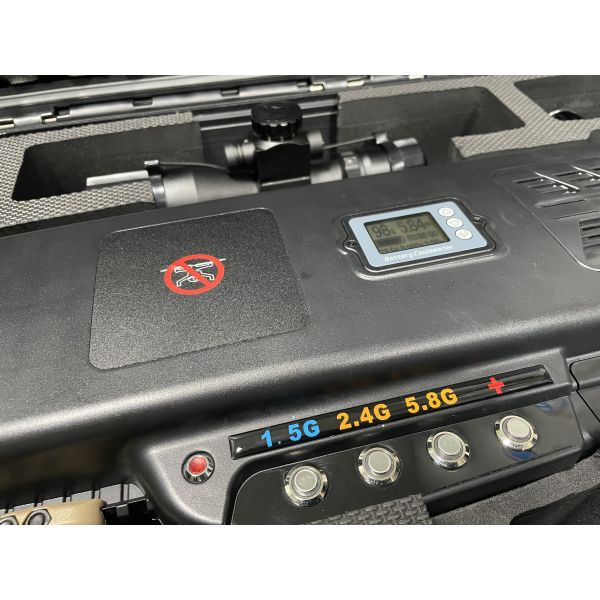 5 bands Anti Drone system Handheld Drone Jammer 900mhz to 6ghz