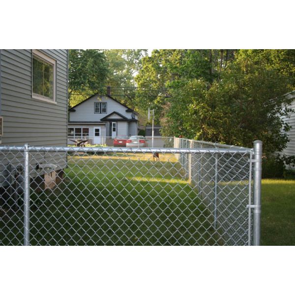 galvanized wire material pvc coated chain link fence ,pvc coated wire fence