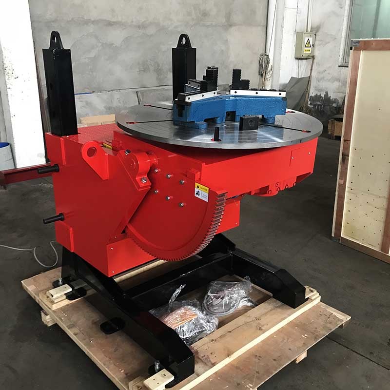 Electric Lifting Welding Turn Table , Schneider Electric Controls System