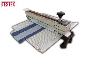 Safe Fabric Sample Cutting Machine Only 6Kg Fabric Swatch Cutter With Laser Alignment Cutting