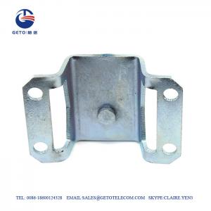 China Galvanized Steel USC FTTH 1.5KN 64.5x65x54.5mm Hook Bolt Clamp on sale
