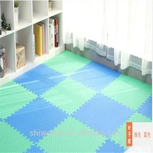 China Plain interlocking EVA soft foam exercise floor mats wholesale