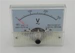 85L1 Series Panel Mount Analog Voltmeter ABS Plastic Red Pointer 64*56mm
