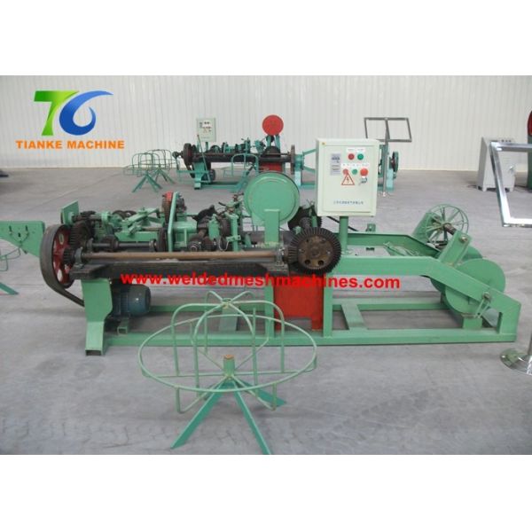Quality 18M/Min Barbed Wire Making Machine 10cm Distance 1000KG for sale