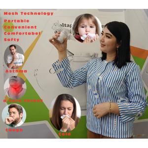 China Ultrasonic Homecare Medical Nebulizer 2.9um Mesh Technoligy Waterproof Quiet wholesale