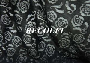 China Silver Foiling Ocean Protective Polyester Knit Fabric High Elastic wholesale