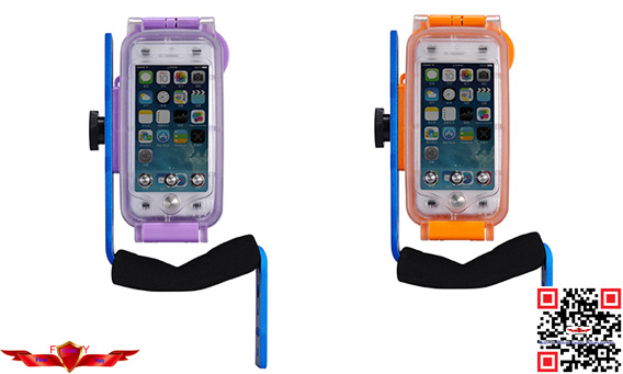 100% Test And Vertify IPX8 40Meters Waterproof Iphone 5/5S Camera Case User Guide Included