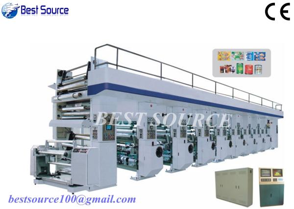 High Speed Computer Control Rotogravure Printing Machine for OPP and BOPP