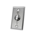 Flush Mount Momentary Switch Door Exit Push Button For Access Control OEM Sign