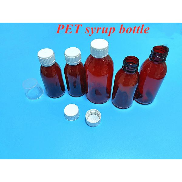 100ml Medical Syrup Bottles 2 Oz Plastic Liquid Medicine Bottles