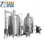 Bright 600l Micro Brewing Systems With Fermentation Tanks PLC Controlled