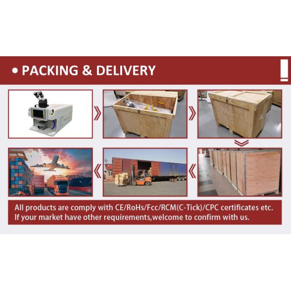 300J Single Pulse Energy Jewelry Laser Welding Machine 150W YAG Gold Fiber for Precise Automatic Spot Welding