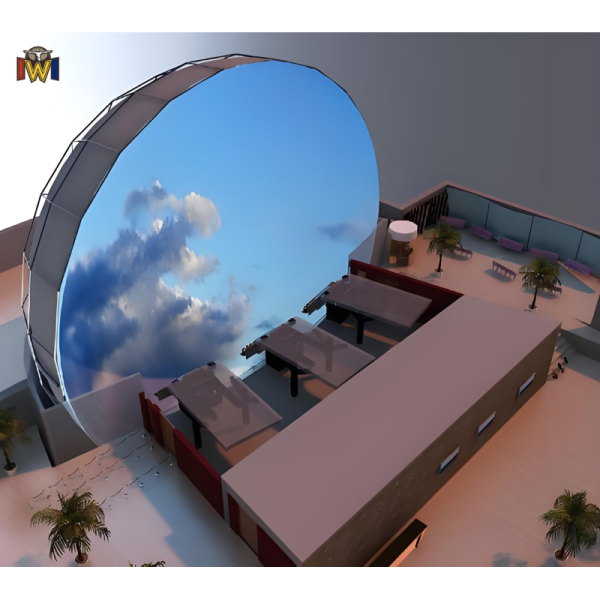 VR Dome Cinema 4D 9D Flying Theater with CE Certification