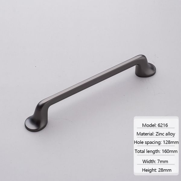 Brushed Brass Cabinet Hardware Handle Polished For Wardrobe Drawer