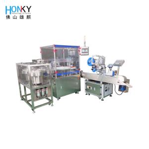 Full Automatic Essential Oil Liquid Filling And Capping Machine With Auto Feed