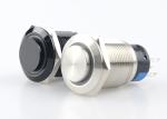 Metal Push Button Switch LED Illuminated , Car LED Push Button On Off Switch