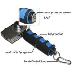 1/4" Screw Sponge Handle Hand Holder Grip for Video Camera Camcoder LED Video